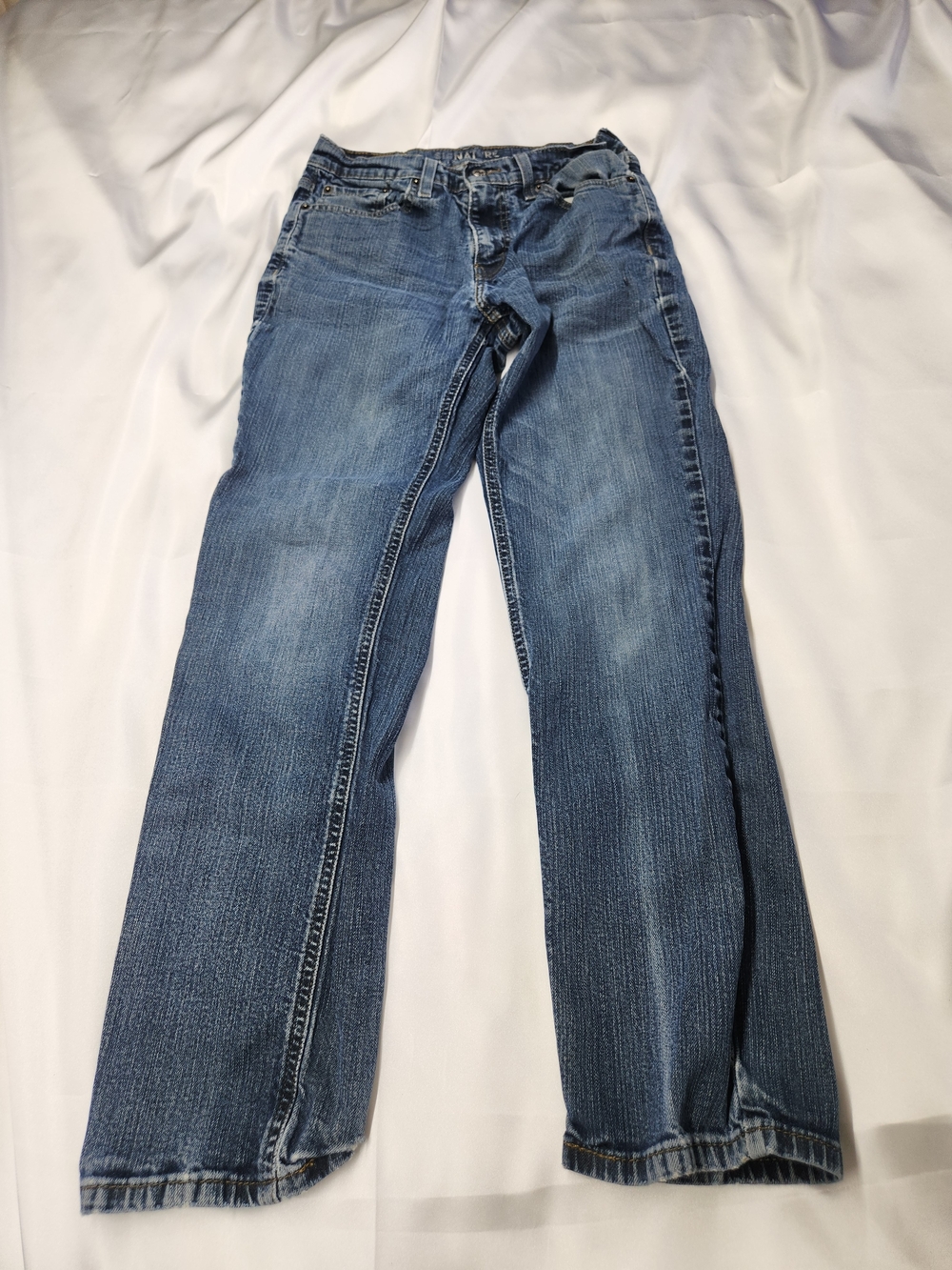 Signature by Levi Strauss Women's Straight Leg Medium Blue Jeans